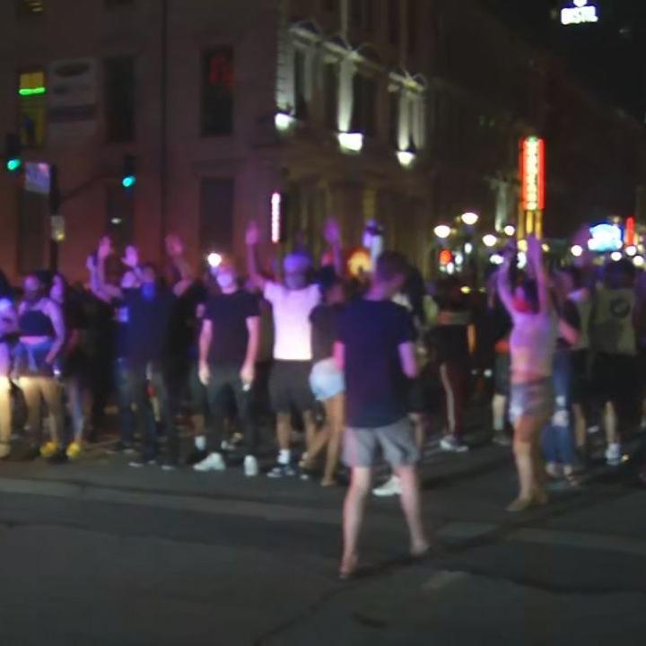 Protesters gather in downtown Louisville demanding justice for Breonna Taylor